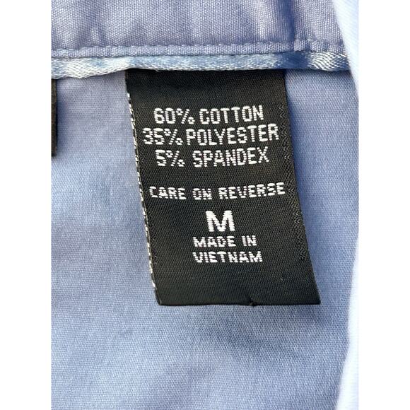 NEW YORK & CO Women’s Blue Button Up Top Sz M - Picture 8 of 9